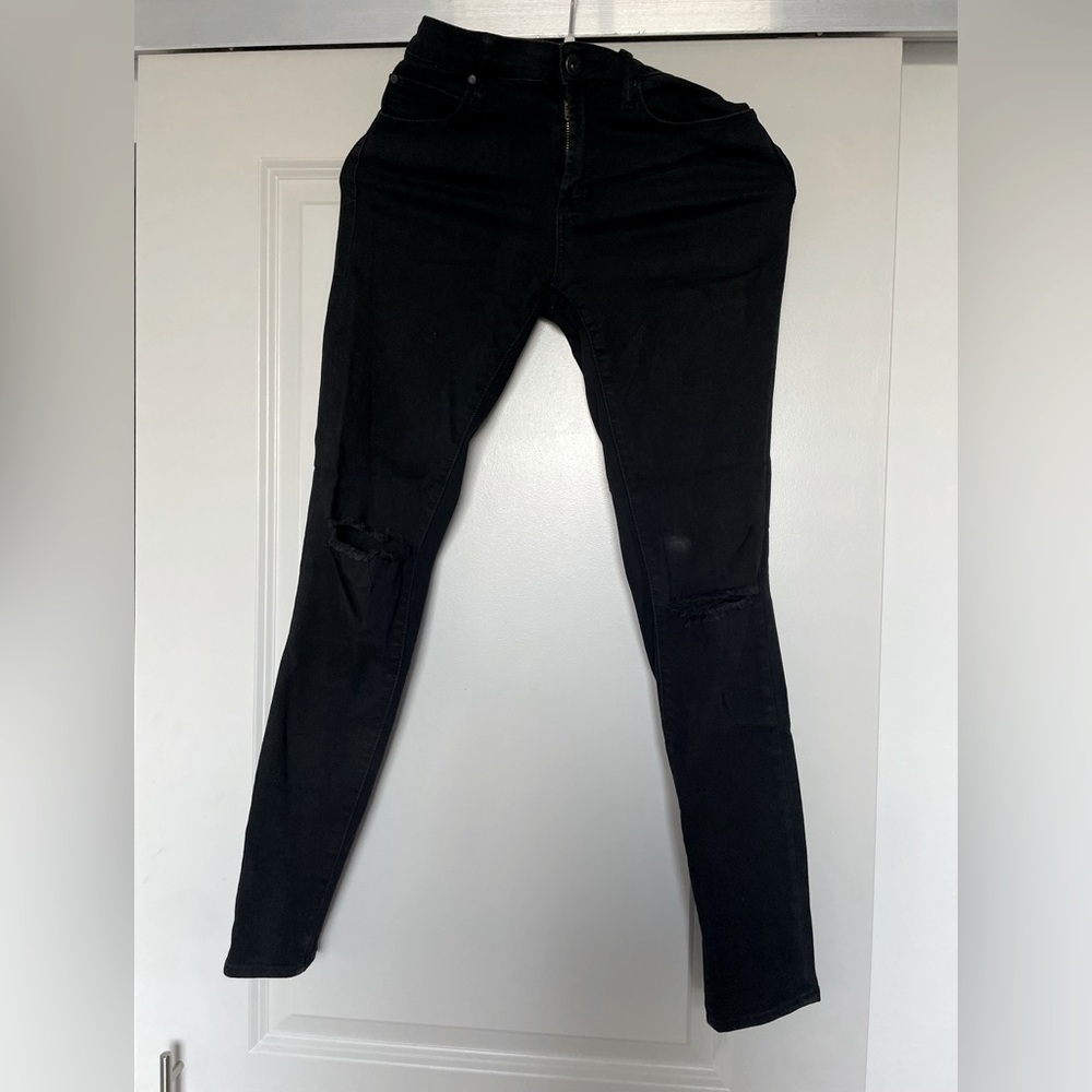 Articles of Society black ripped denim jeans